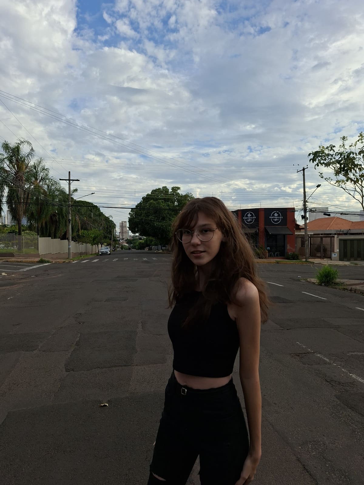 Ao ar livre, pose natural
